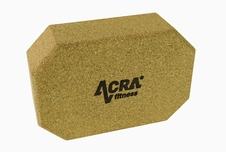 Yoga block Cork wood 22.2x14,5x7.5cm