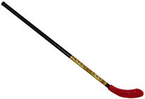 Florbalová hůl rovná červená 90cm červená