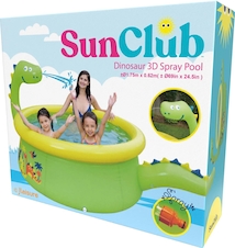 Dětský bazén DinoSaur 3D Spray Pool