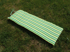 Lehátko plážové rolovací 170x55x1,5cm