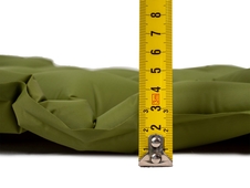 Nafukovací karimatka zelená 5cm