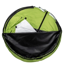 Outdoor ST30 samorozkládací stan pro 2-3 osoby/2seconds - zelený se zatmavením