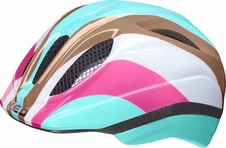 Přilba KED Meggy Trend rainbow retro blue