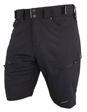 Kraťasy pánské HAVEN NAVAHO SHORTY černé s cyklovložkou