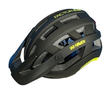 Přilba HAVEN FACTORY Air černo/zelená