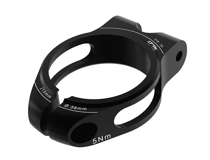 Objímka sedlovky XLC PC-B13 38mm černá
