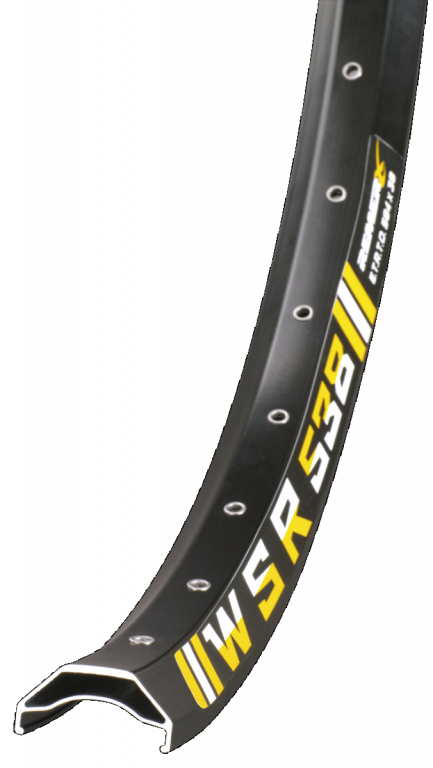 Ráfek REMERX WSR DISC 559x38 32děr černý nýt