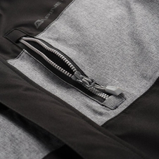 Bunda dětská lyžařská ALPINE PRO COMEDO s membránou PTX černá