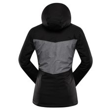 Bunda dámská ALPINE PRO COMEDA s membránou PTX černá