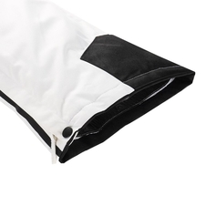 Kalhoty dámské dlouhé ALPINE PRO EDESA s membránou PTX bílé