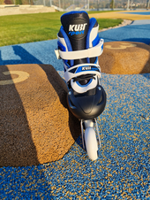 Dětské inline brusle roztahovací CS310K modré