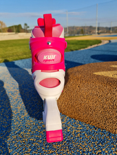 Dětské inline brusle roztahovací CS310K růžové