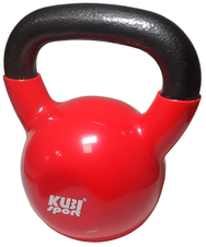Kettlebell 12kg litina s vinylovým potahem