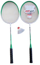 Badmintonová sada GBR12AK - 2 rakety+ košíček + pouzdro