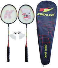 Badmintonová sada GBR24K - 2 rakety + košíček + pouzdro
