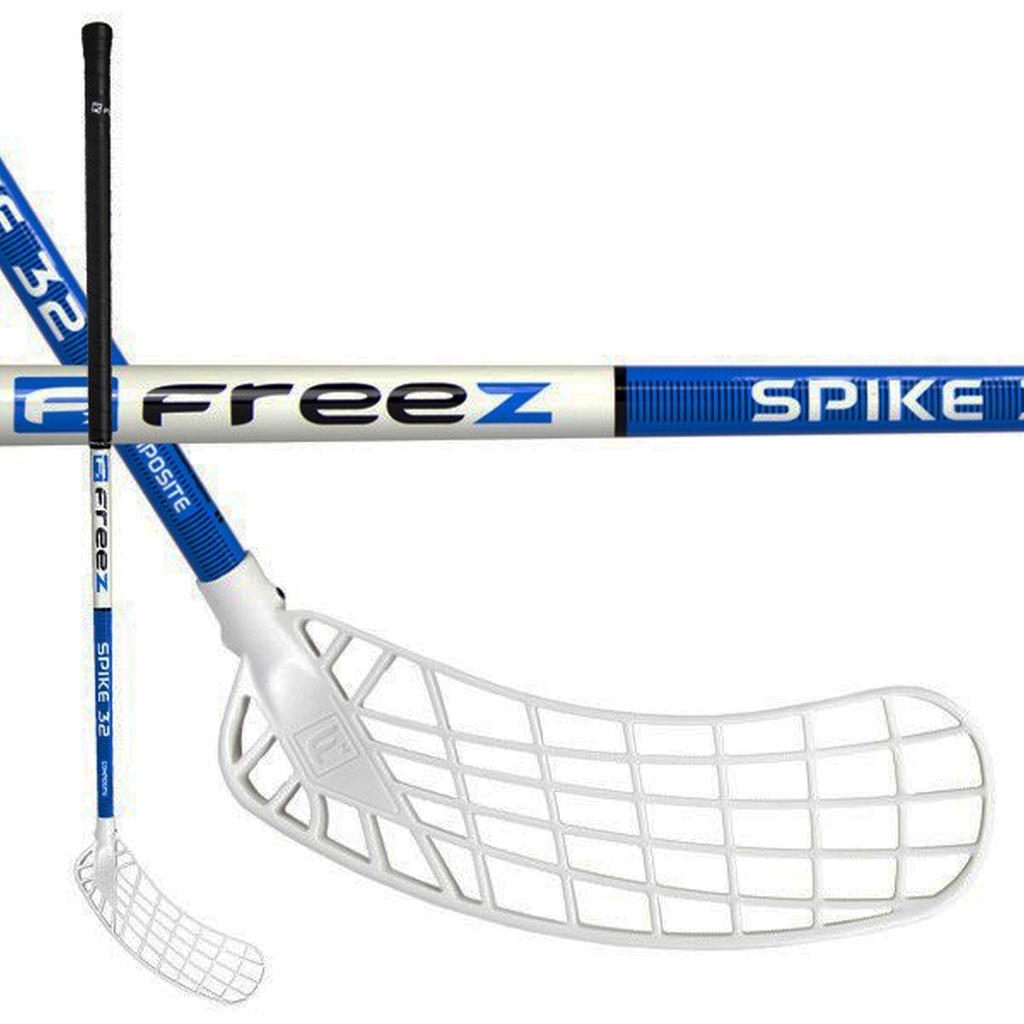 Florbalová hůl Freez SPIKE 32 BLUE 95cm modrá