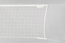 Volejbalová síť bez výstuhy 10x1m bílá