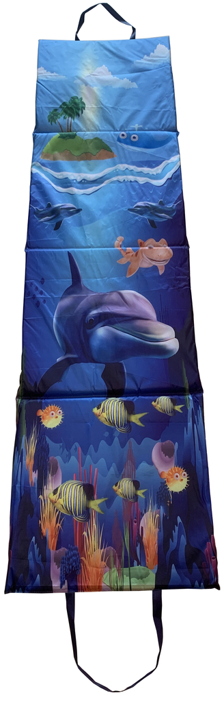 Lehátko plážové skládací s líbivým potiskemí