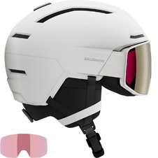 Lyžařská helma Salomon Driver Plus Sima MIPS white