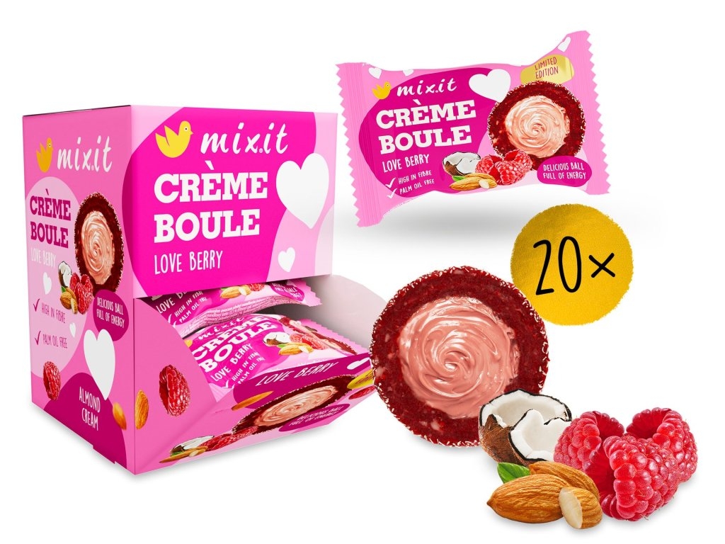 Créme boule Mixit Love Berry 20ks