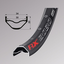 Ráfek Remerx 622X30 RMX RX2030 BA 1N/28 FV 