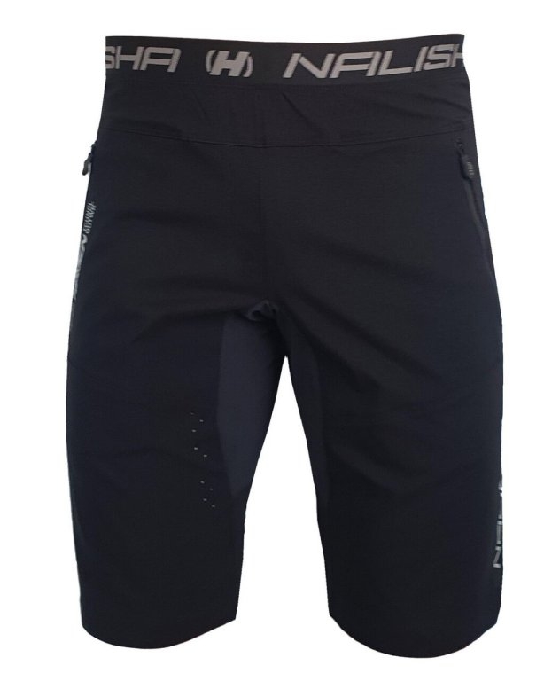 Kraťasy unisex HAVEN NALISHA SLIMFIT SHORT černé