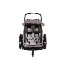 Cyklovozík pro děti XLC DUO S BS-C10 20 šedo-béžový