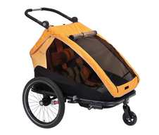 Cyklovozík pro děti XLC DUO S BS-C10 20 měsíčková/antracitová
