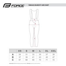 Kalhoty Force REFLEX LINE LADY s vložkou_4