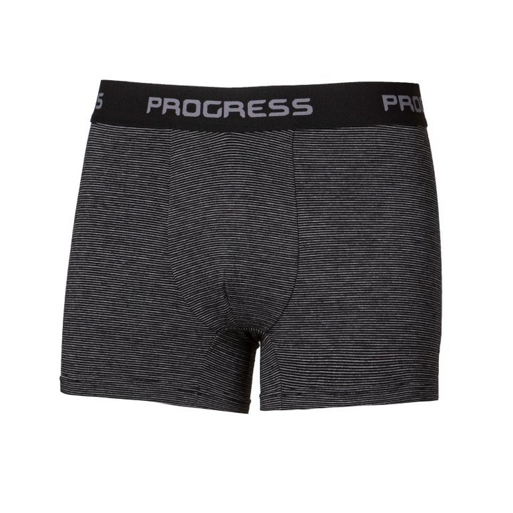 Boxerky Progress ANGUS bambusstříbro černé, vel. XL_1