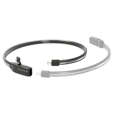 Zámek M-Wave lanko 23x1000 klíč černý reflex