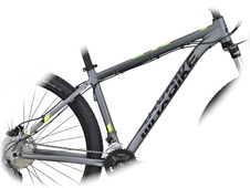 Horské kolo 29 MAXBIKE Toba šedý mat-zelená