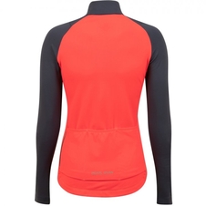 Dres Pearl Izumi W`S Attack Thermal Jersey fluo red/grey