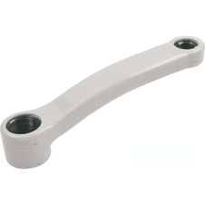 Klika levá ocel/plast 150mm šedá