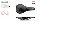 Sedlo Selle Italia X3 Boost Flow black FEC