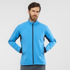 Bunda Salomon Agile softshell M blithe/night sky 20/21