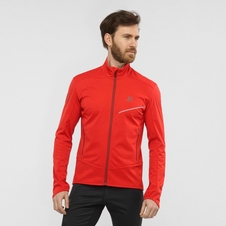 Bunda Salomon RS softshell M goji berry/madder 20/21