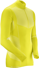 Triko Salomon Primo warm LS HZ M sulphur spring 18/19
