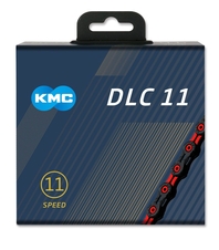 Řetěz KMC X-11-Sl DLC červeno/černý