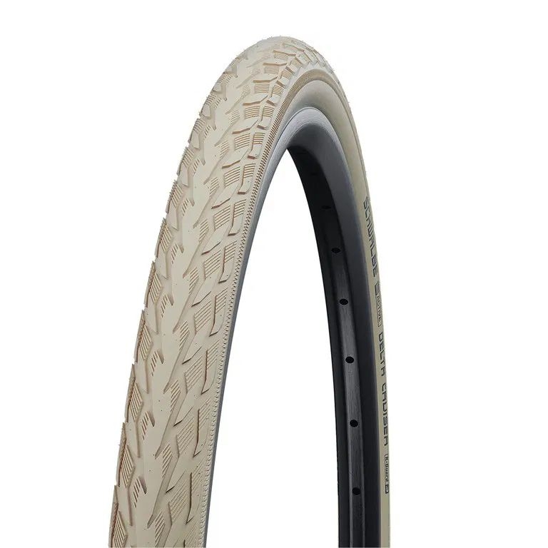 Plášť SCHWALBE Delta Cruiser Plus Active Line 26x1 3/8 /37-590 krémová reflex
