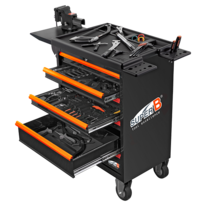 Pojízdný box s nářadím SuperB Workstation 9000