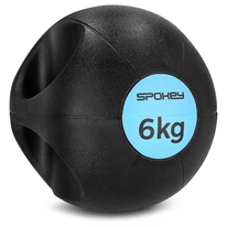 Medicinbal s úchyty Spokey GRIPI, 6kg