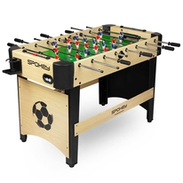 Stolní fotbálek Spokey CHAMPIONSHIP, světle hnědý