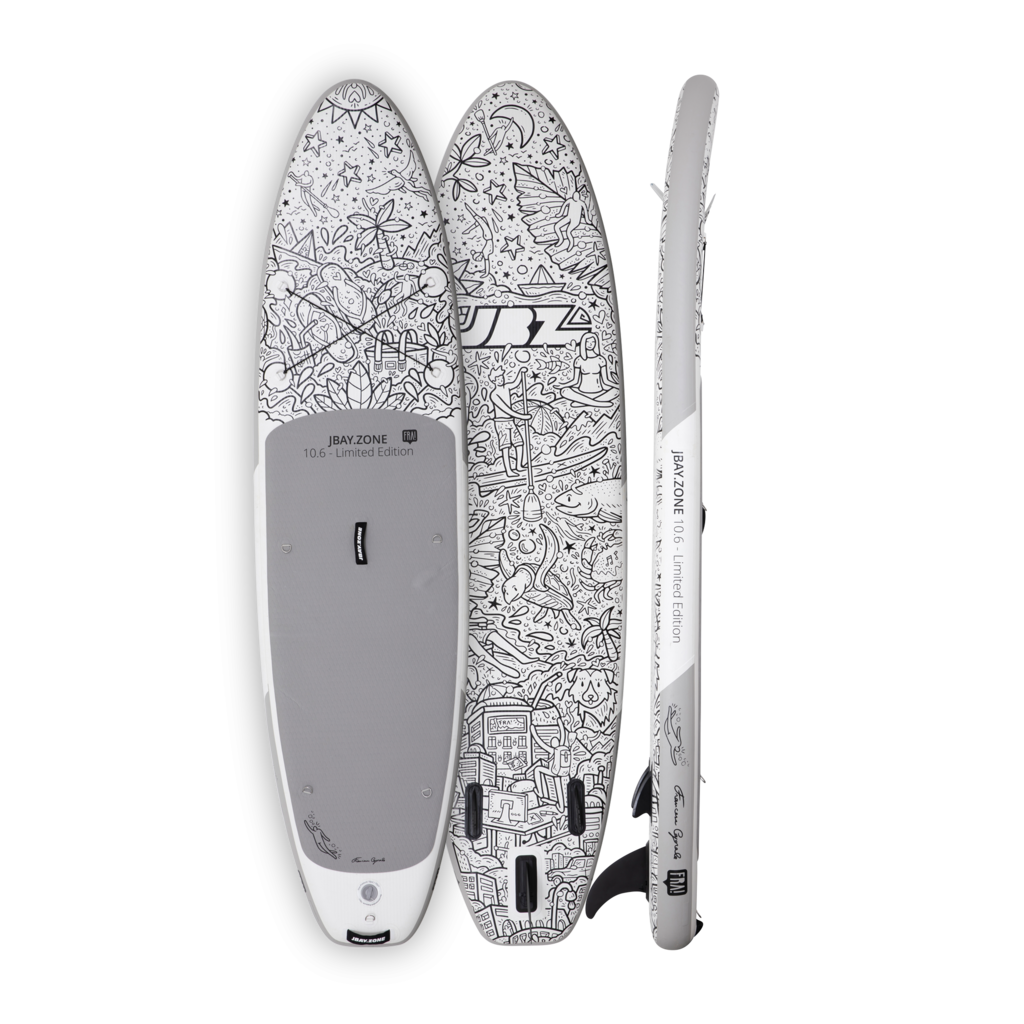 Paddleboard Jbay Zone FRA Limited Edition 320x81x15, 145kg Artistic