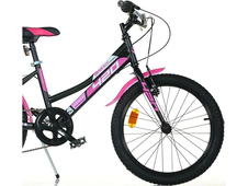 Dětské kolo 20 Dino bikes 420D černo/růžová 2022