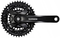 Kliky 3 SHIMANO Tourney FC-TY301-L 175mm 42-34-24z, černé