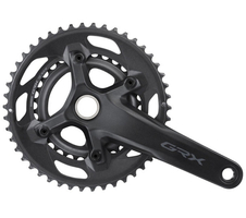 Kliky 2 Shimano GRX FC-RX600 2x10 46x30z 170mm černé
