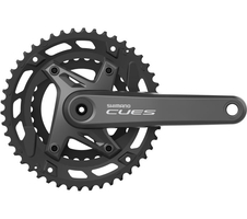 Kliky 2 Shimano CUES FC-U6000 2x9/10 46x30z 175mm černé bez krytu