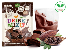 Nápoj Mixit proteinový VEGAN Drink 240g tmavá čokoláda 6ks