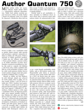 Světlo přední Author A-QUANTUM 750lm USB L-Run